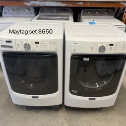 Maytag Washer Dryer 