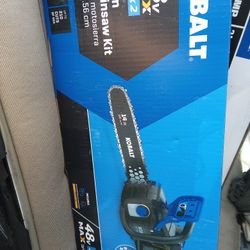 Kobalt Chainsaw Kit New 