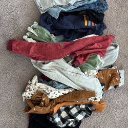 Lot Of Baby Boy Clothe Nb-18 Months 