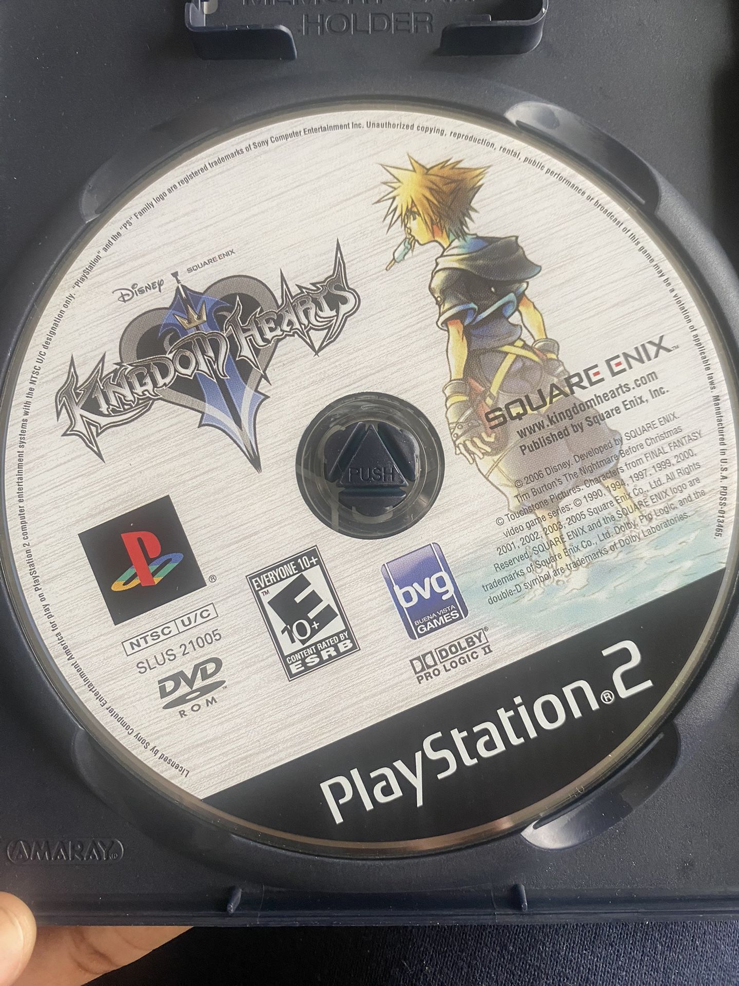 Kingdom Of Hearts PS2