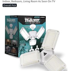 Tri Burst 360 Shop Light