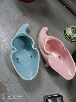 Weller Planters Pink And Blue A+ Condition