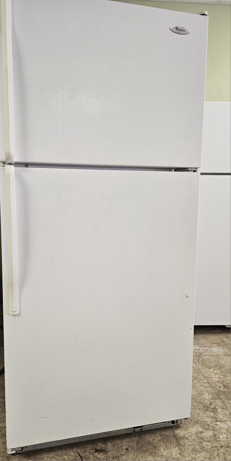 Whirlpool Refrigerator Working Perfectly Fine Very Clean I Can Deliver To You 90 Days Warranty   Firm Price 