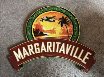 Margaritaville Wooden Sign