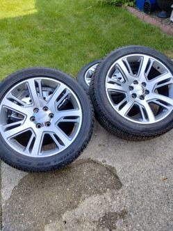 RIMS WHEELS, 285/45/22 CADILLAC ESCALADE TIRES 80%  BOLT PATTERN 6X139.7