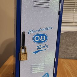 2000s/Y2K "Cheerleader's Rule 08" Mini Locker