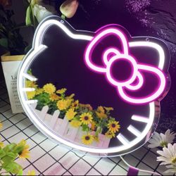 Hello Kitty LED Mirror 14x12Inch