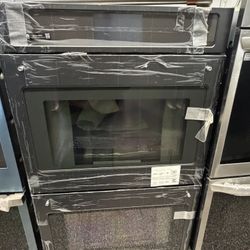  Ge Cafe  30 Inch  Electric Double Wall Oven 