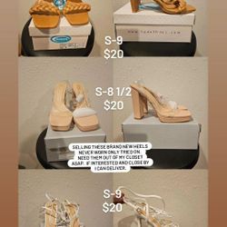 Heels Brand New $10 Each