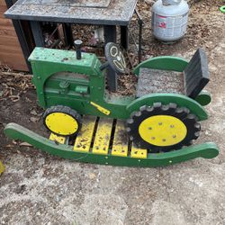 Handmade Rocking Tractor 