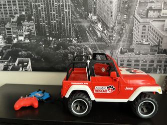 Powered Jeep American girl/Our generation Rare