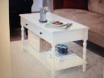 Better Homes and Gardens Adriana Coffee Table, Ivory