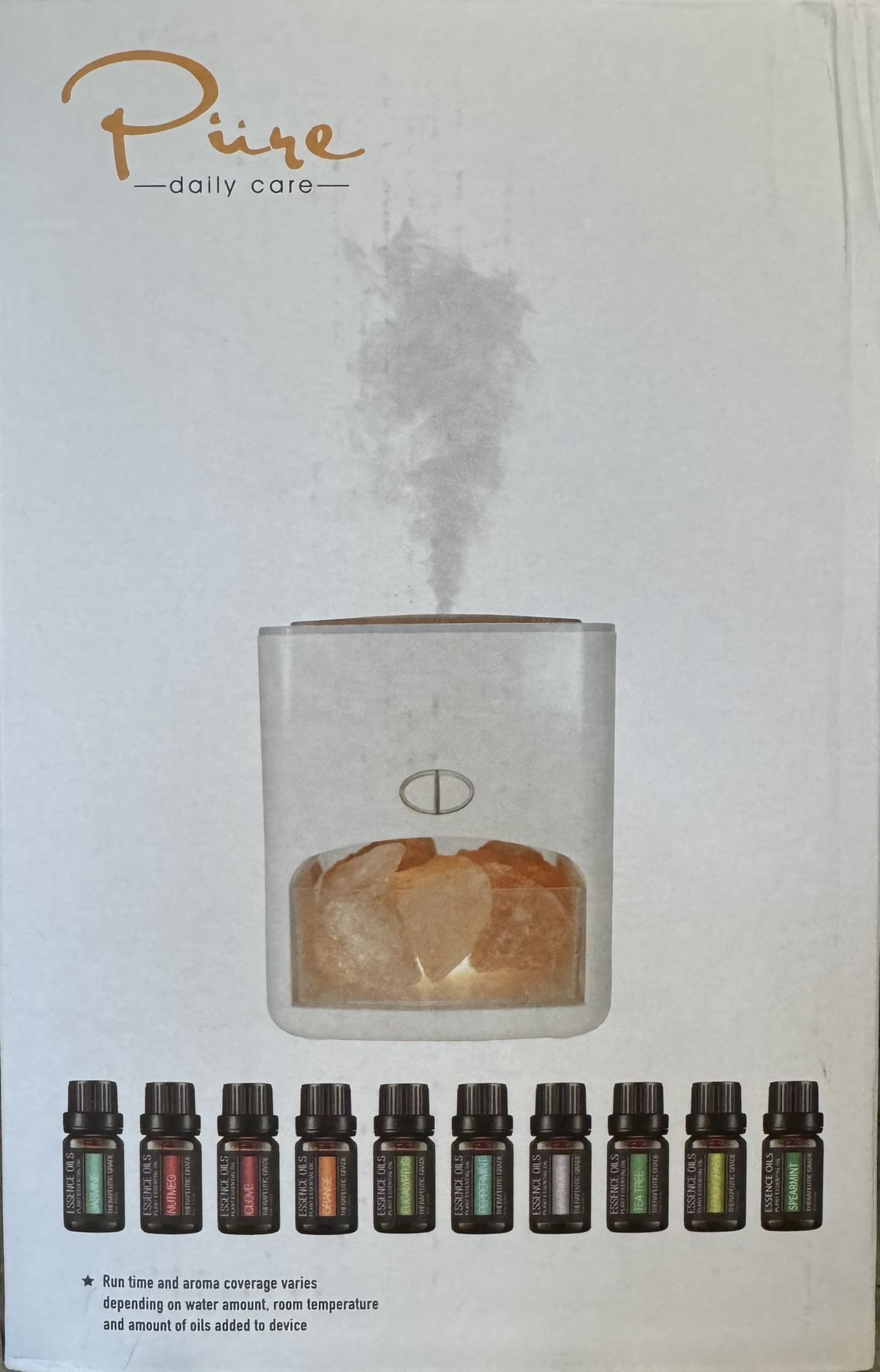 Himalayan Pink Salt Diffuser & 10 Essential Oils set.