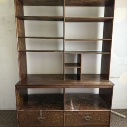 Free Wood Shelving Unit