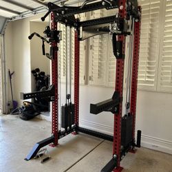 Vesta Fitness PRO SERIES 2-1 Ultimate Half Rack Functional Trainer/Gym Equipment/ Home Gym/ Fitness/ FREE DELIVERY 🚚 