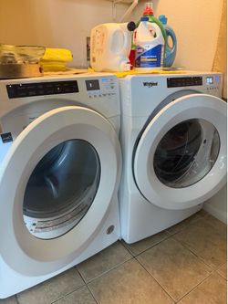 Whirlpool washer and dryer