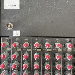 16-Channel Mackie Mixer Board 