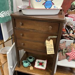 Antique Sewing Cabinet