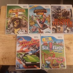 WII Games(Just Dance And Zumba Have Sold)