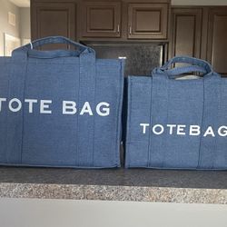 2pc tote bag set