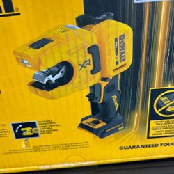 Dewalt 20 XR  1-1/4 Copper Tubing Cutter Tool Only 