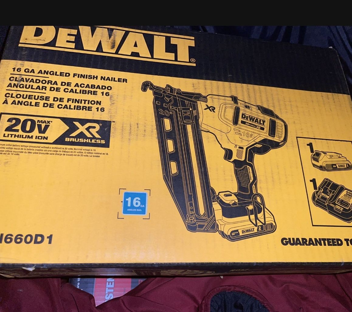 DeWalt 16ga Finish Nailer