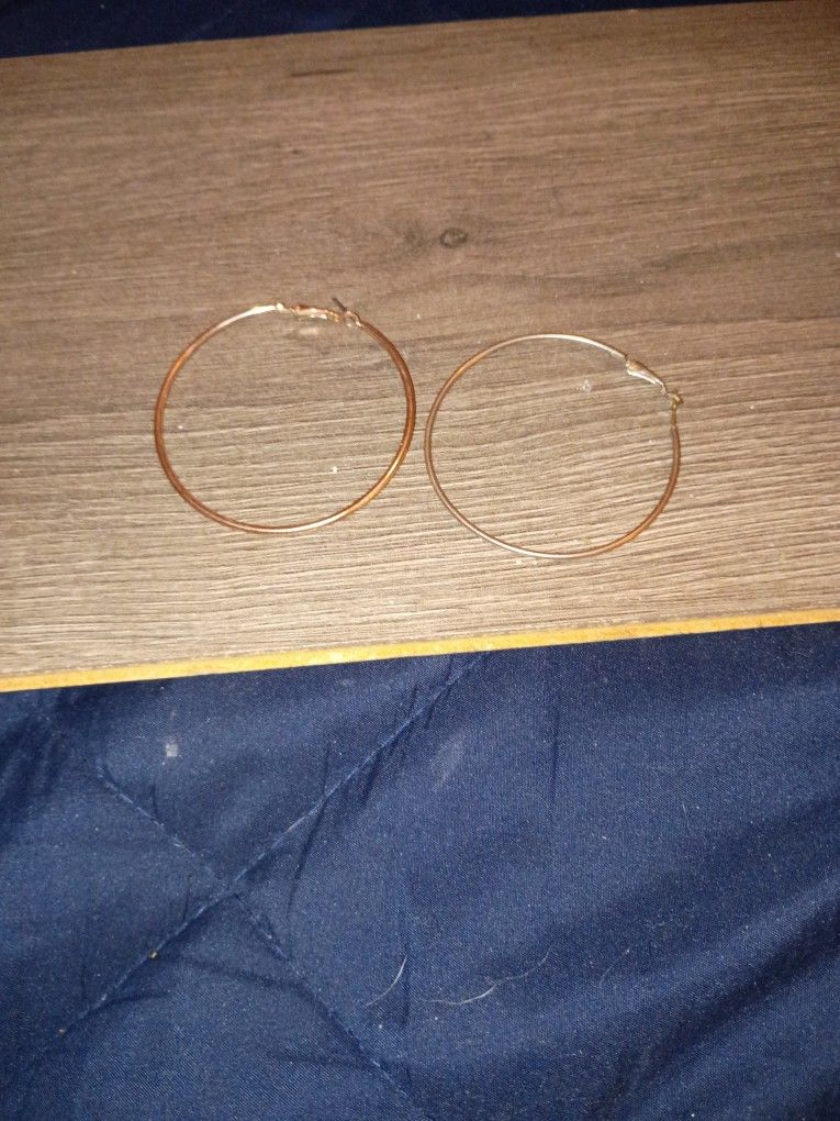 Silver Hoop Earrings