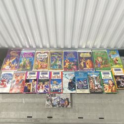 Walt Disney VHS/N64 NBA Selling As Whole