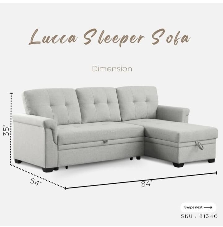 ☆Special Offer! Sleeper SOFA ⭐️ 《🚚Fast Delivery 💨》