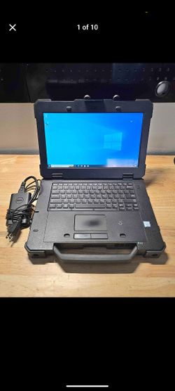 Dell 7414 military grade Laptop i5 Win10 Pro 500gb SSD 32GB RAM Touchscreen
