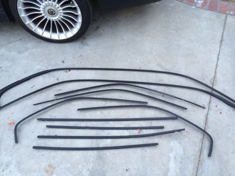 BMW E38 740i Shadow Line Trim Set OEM - $50