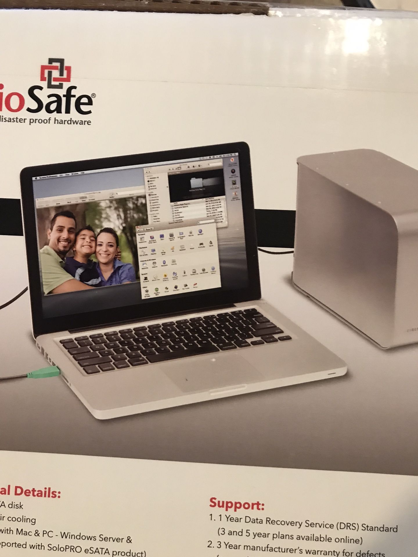 Iosafe Fireproof And Waterproof Desktop External Hard Drive