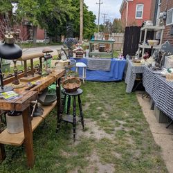 Antique Yard Sale.  Today, Tomorrow, And Monday