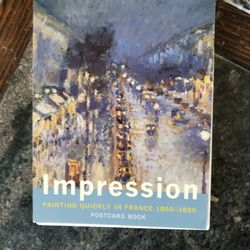 Postcard Book Of Paintings 