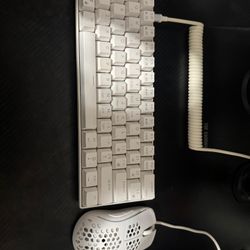 Gaming Keyboard, Mouse, And  Coiled Cable Usb-c