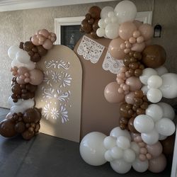 Balloon Arch and Backdrops