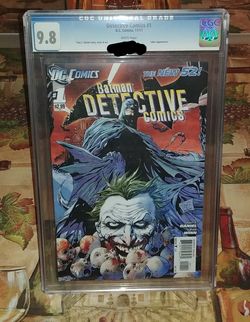 Batman Detective Comics 1 - First Print (The New 52) CGC 9.8