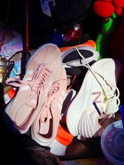 Adidas and Newbalance size 6 womens