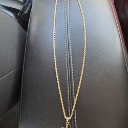 14k Rope Chain Set