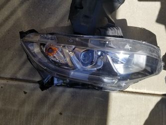 2016 2017 2018 honda civic headlights rear bumper