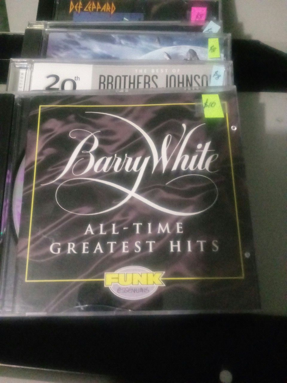 Barry white cd music
