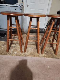 30 inch real wood bar stools