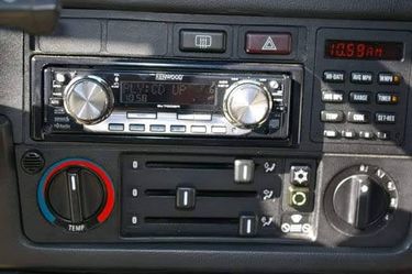 Oldschool Kenwood Car stereo