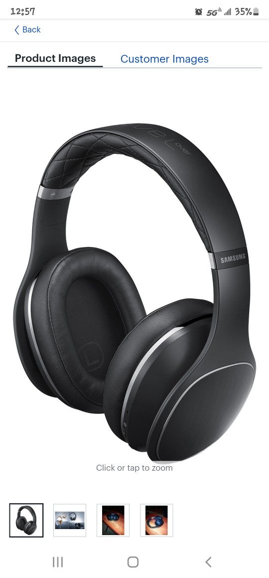 SAMSUNG LEVEL OVER  WIRELESS BLUETOOTH FOLDING  HEADPHONES