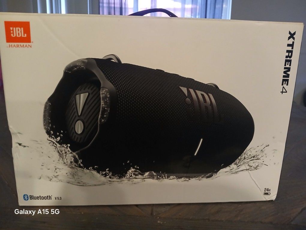 JBL Xtreme 4 Portable Bluetooth Waterproof Speaker Black
