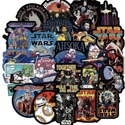 100 Pack Star Wars Vinyl Stickers Car Laptop Skateboard Luggage Graffiti Decal