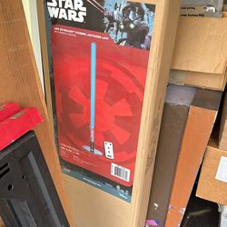 Star Wars Lightsaber Stand Up Lamp.