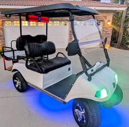 Golf cart Halloween special new 48v lithium battery Evolution Classic 4 - FIRM $4000