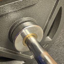 Brand New Olympic Weightlifting Equipment; Curl Bar with Pair of 25s and Pair of 10s. 90 # Brute.