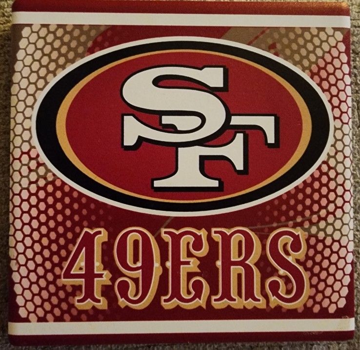 49ers Coasters